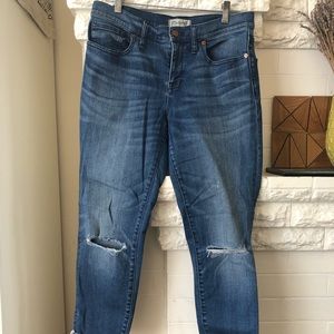 Madewell Skinny Skinny Cropped Jeans